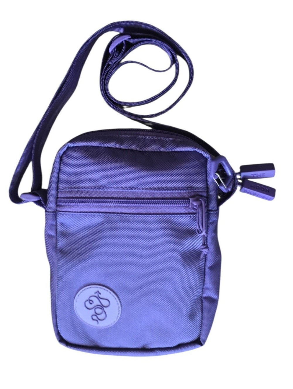 Baboon To The Moon Mini Purple Nylon Crossbody Bag